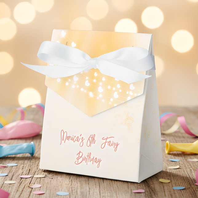 Zauberhafter Fee Silhouette Kindergeburtstag Geschenkschachtel (Von Creator hochgeladen)