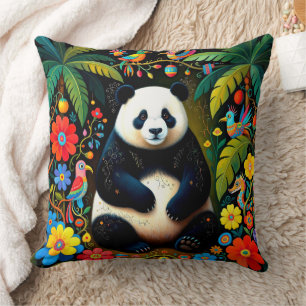 Zauberhafter Feen-Panda-Bär Kissen