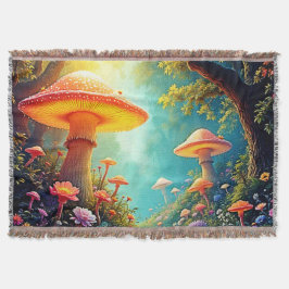 Zauberhafter Pilzwaldtraum Decke