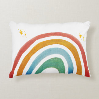 Zauberhafter Regenbogen Dekokissen