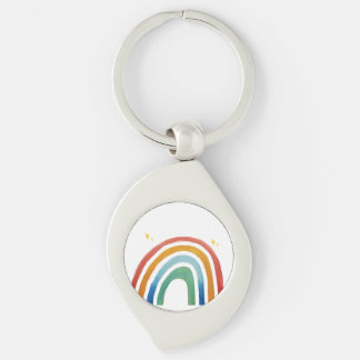 Zauberhafter Regenbogen Schlüsselanhänger