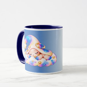 Zauberhafter Zweifarben-Becher Himmelswolke Zessi Tasse
