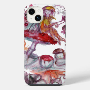 Zauberhaftes Follet von Pilzen Rote Weiße Blumenph iPhone 14 Plus Hülle