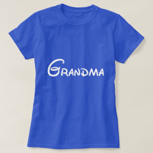 Zauberhaftester Tag Oma T-Shirt (Design vorne)