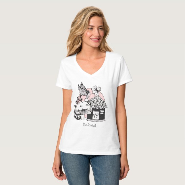 Zauberhaus T-Shirt (Vorderseite Vollansicht)