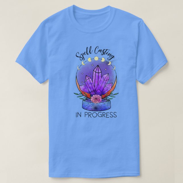 Zauberhexe im Gange T-Shirt (Design vorne)