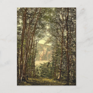 Zauberhole (verzauberte Grotte) und Rheinstein, Postkarte