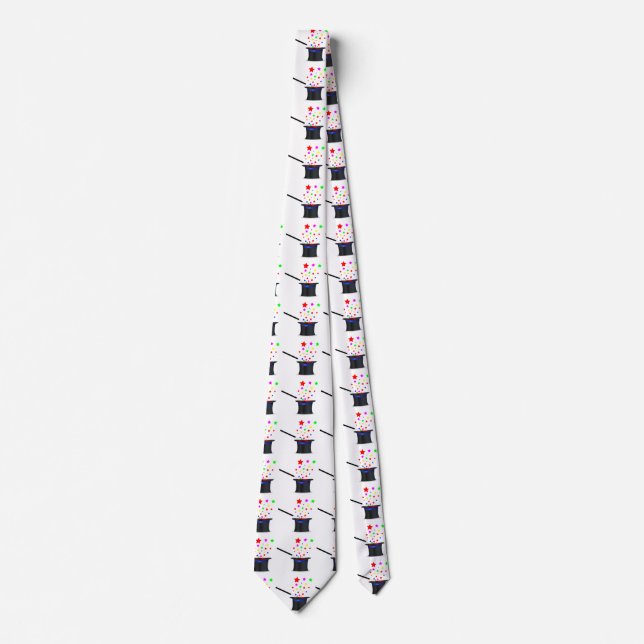 Zauberhut und Wand Krawatte (Vorderseite)