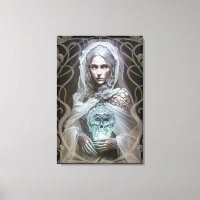 Zauberin, dunkle Fantasiefrau, Oracle
