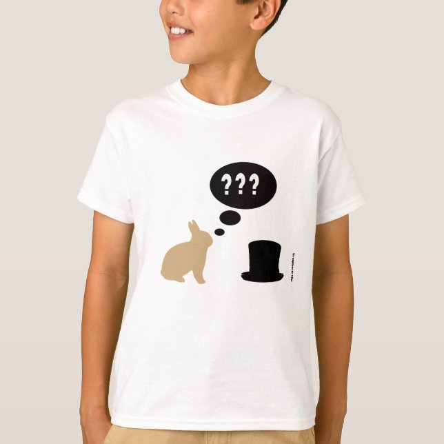 Zauberkaninchen T-Shirt (Vorderseite)