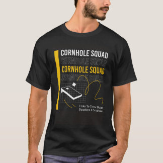 Zauberknopfhandschuh für den Cornhole Player T-Shirt