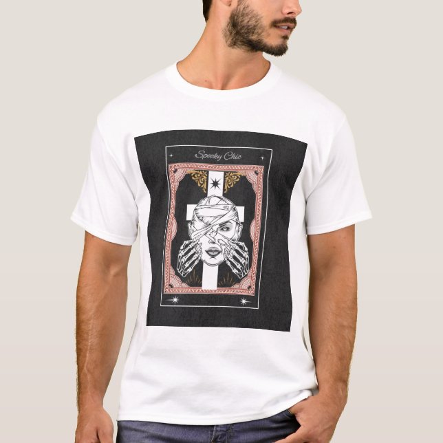 Zauberküken: Eine unheimliche Halloween-Leckerei T-Shirt (Vorderseite)