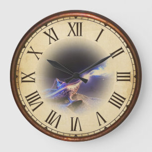 Zauberlampe Große Wanduhr
