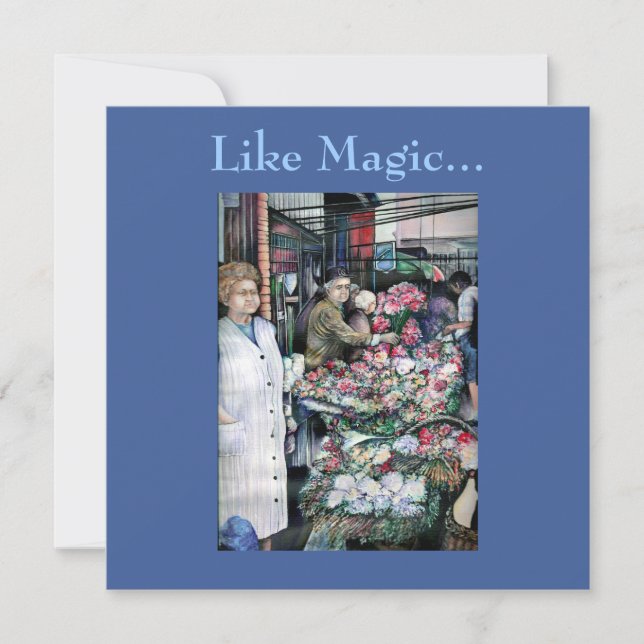 Zaubermoment auf dem Misloc-Markt (Vorderseite)