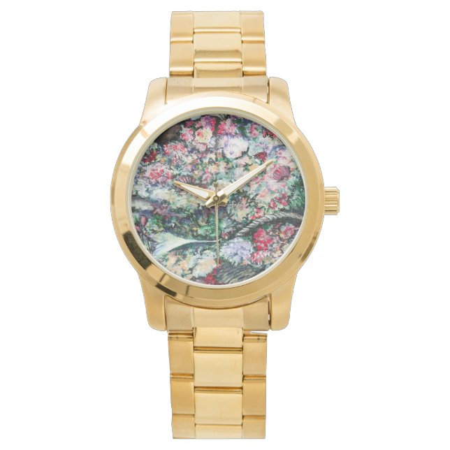 Zaubermoment auf dem Misloc-Markt Armbanduhr (Vorderseite)