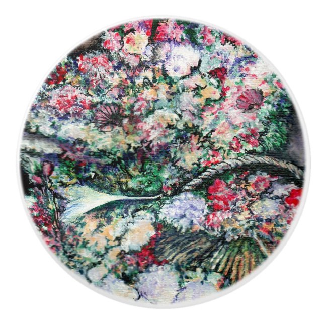 Zaubermoment auf dem Misloc-Markt Keramikknauf (Vorderseite)