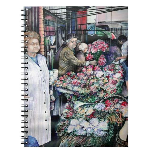 Zaubermoment auf dem Misloc-Markt Notizblock (Vorderseite)