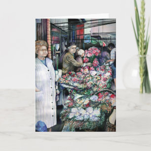 Zaubermoment auf dem Misloc-Markt Ungarn Grußwagen Karte