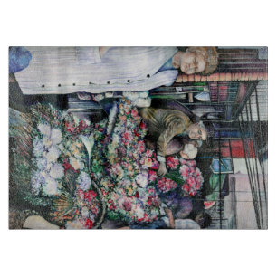 Zaubermoment auf dem Raketenmarkt Schneidebrett