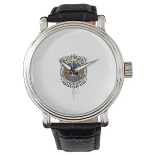 Zauberschule Fantasy Katze Süße Kitty Design - Mag Armbanduhr