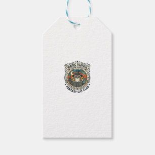 Zauberschule Fantasy Katze Süße Kitty Design - Mag Geschenkanhänger