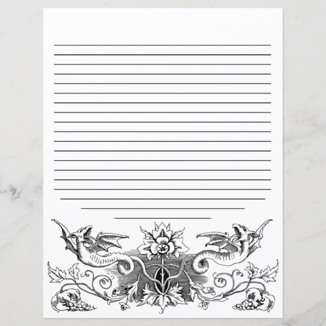 Zauberseite für das White Gothic Dragon Alchemy Jo (Vorderseite)