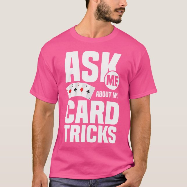 Zaubershow Magier T-Shirt (Vorderseite)