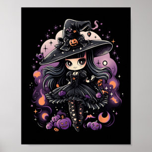 Zauberspirituosen Halloween Art Poster