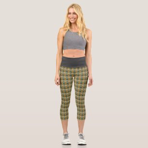 Zaubersprüche zwischen den Blume Capri Leggings