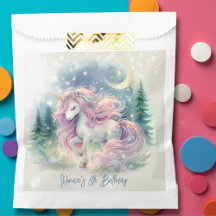 Zaubersprudelnder, whimsicaler Einhorn-Kindergebur