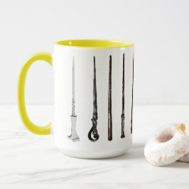 Zauberstab-Tasse in Gelb Tasse