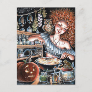 Zauberstoß Postkarte