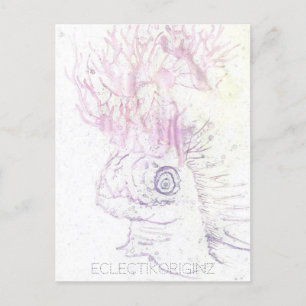 Zaubertinte Postkarte