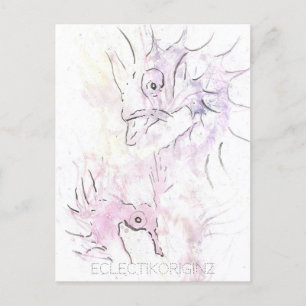 Zaubertinte Postkarte