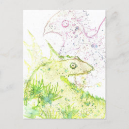 Zaubertinte Postkarte