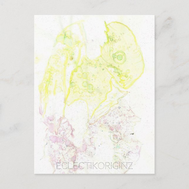 Zaubertinte Postkarte (Vorderseite)