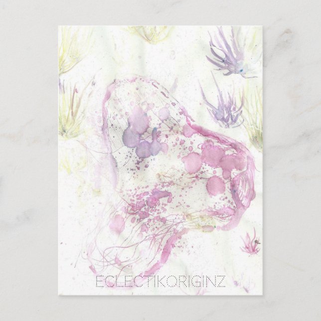 Zaubertinte Postkarte (Vorderseite)