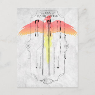 Zaubertrank Harry Potter   Harrys Zauberstab Infog Postkarte