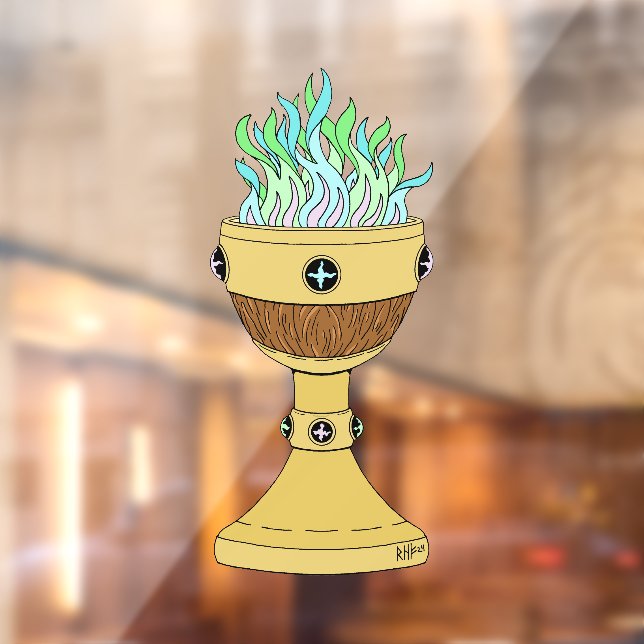 Zaubertrank in Mazer und Chalice Combo Fensteraufkleber (Blatt 2)