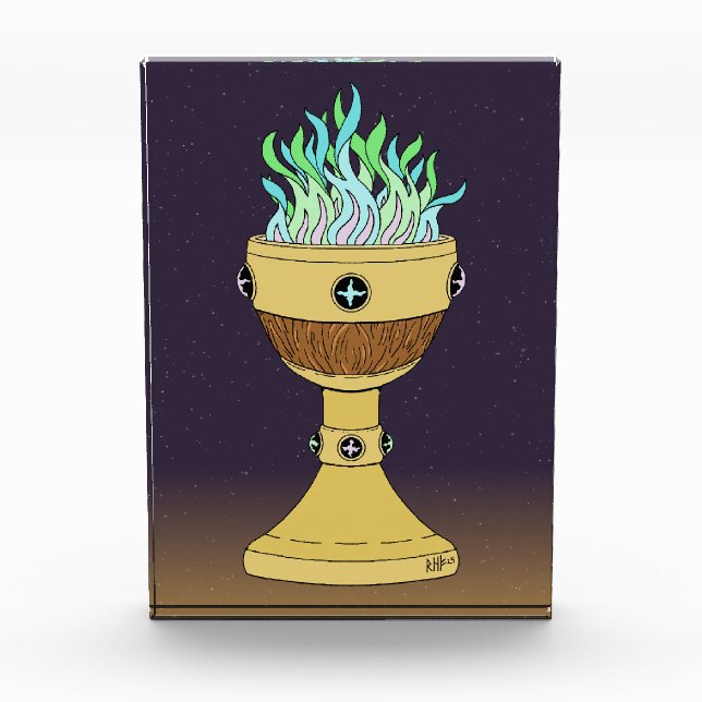 Zaubertrank in Mazer und Chalice Combo Fotoblock (Vorderseite)