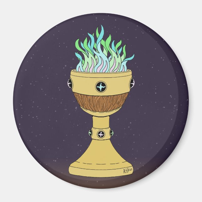 Zaubertrank in Mazer und Chalice Combo Magnet (Vorne)