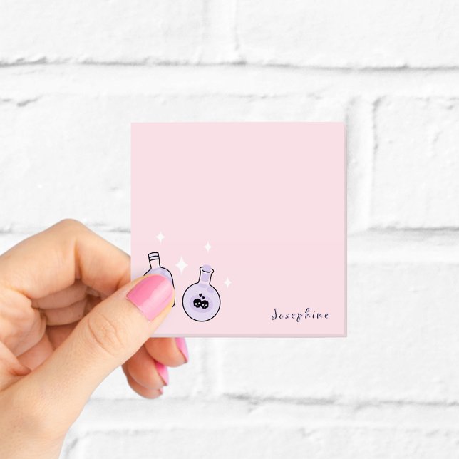 Zaubertrank Pink und Lila Post-it Klebezettel (Von Creator hochgeladen)