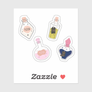 Zaubertränke Aufkleber