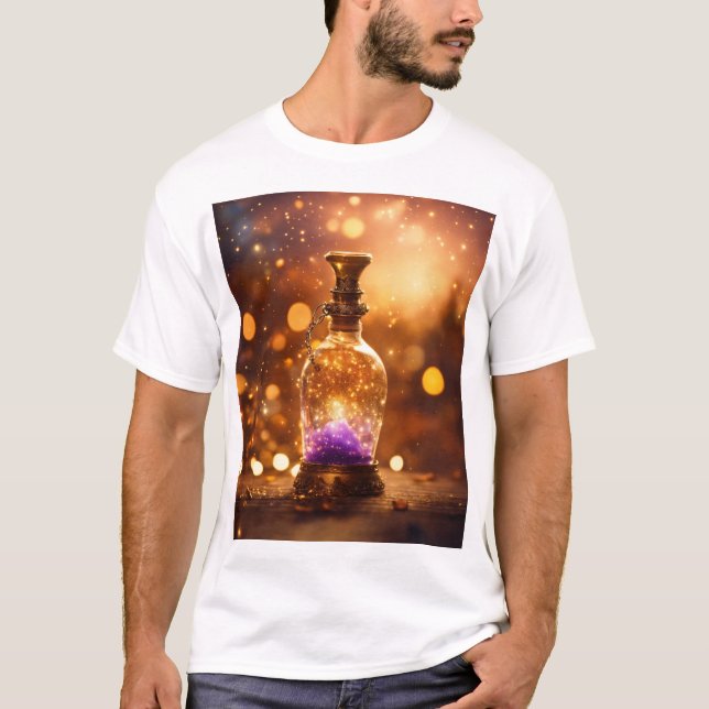 Zaubertränke Design verzauberter T - Shirt (Vorderseite)