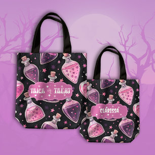 Zaubertränke rosa und Lila Trick oder Trete