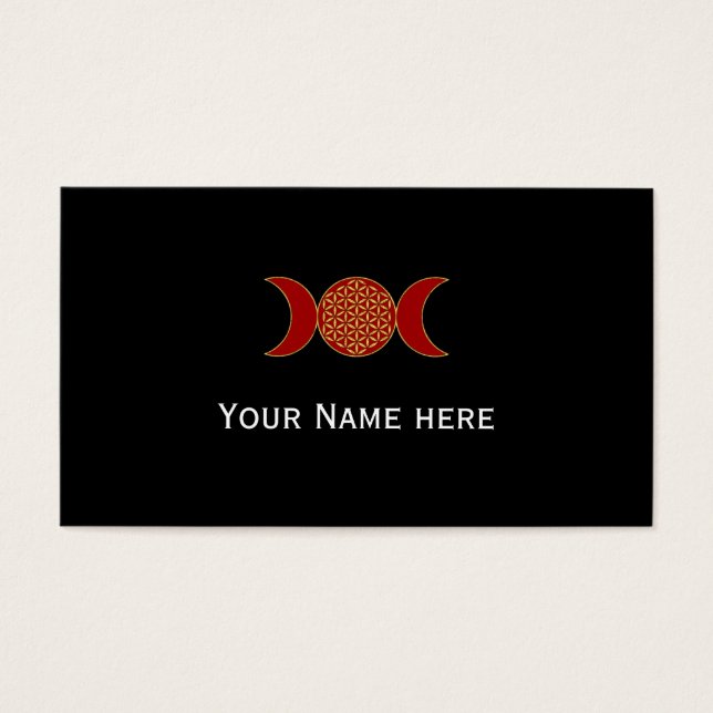 Zaubertriple Moon - Geist-Blume des Lebens 1 (Vorderseite)