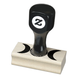 Zaubertriple Moon - Geist-Blume des Lebens 1 Gummistempel