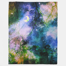 Zauberwald Fleecedecke