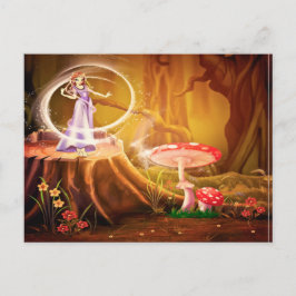 Zauberwald Postkarte