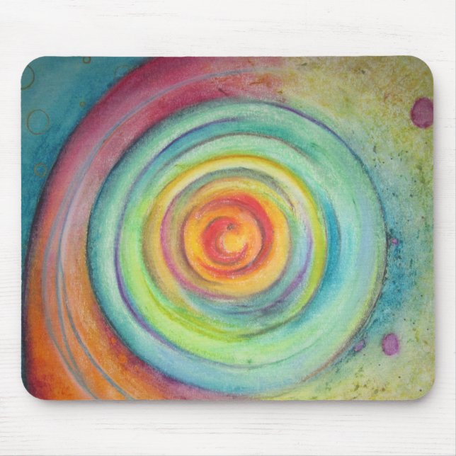Zauberwellen-Mauspad Mousepad (Vorne)
